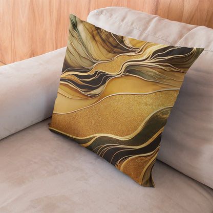 Golden River (left pillow)