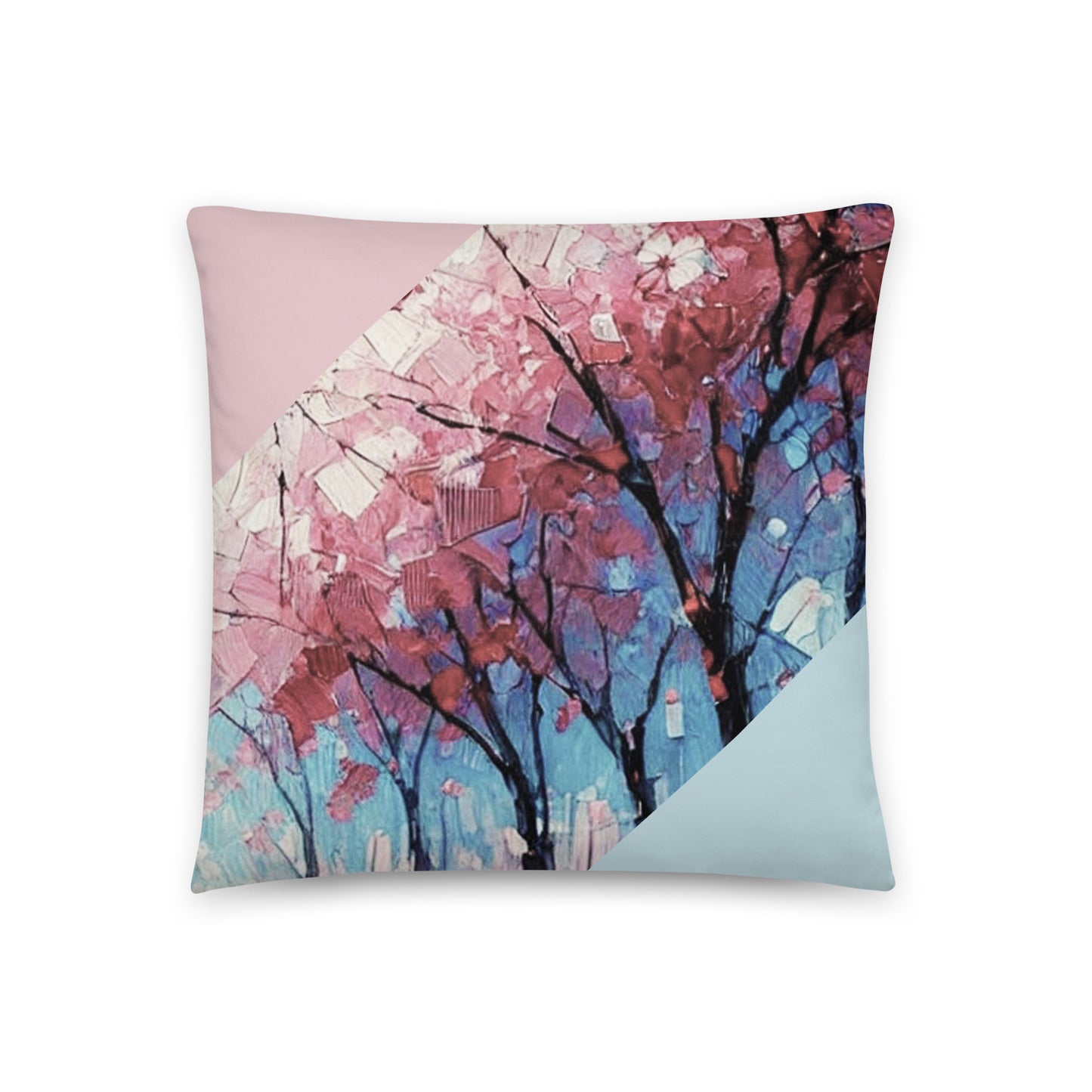 Cherry Blossoms (right pillow Cover-Only)