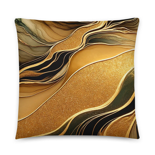 Golden River (left pillow)