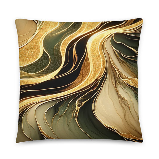 Golden River (right pillow)