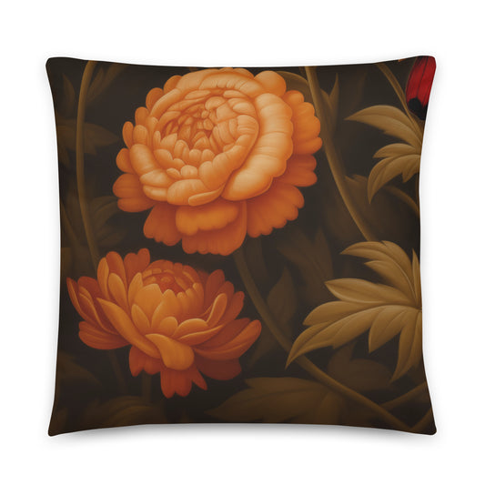 Dusk Butterfly (left pillow)